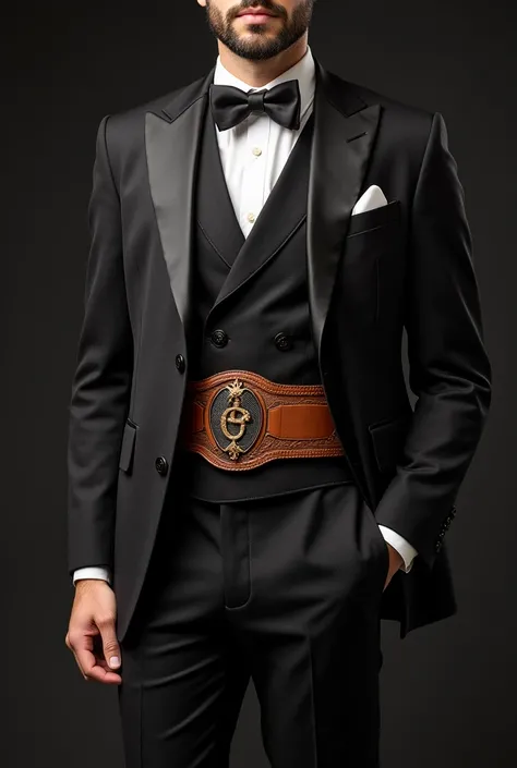 I want a belt for a gentleman but the design of the belt must be unique and eye-catching.
