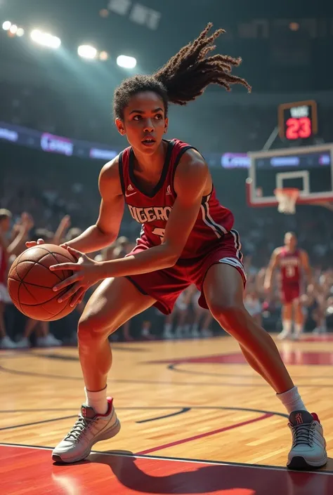 Female basketball player 