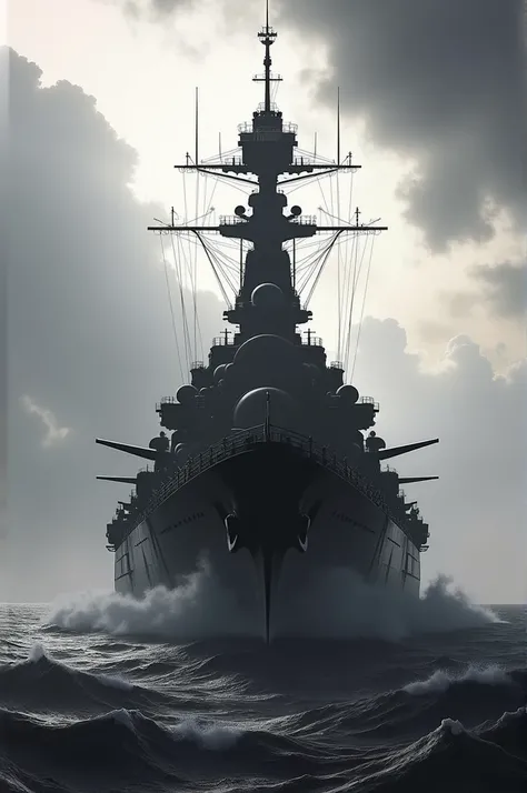 Silhouette battleship