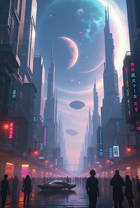 City cyber futuris , galactic, 