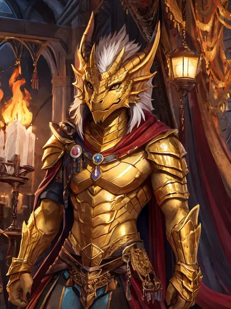 golden dragonborn