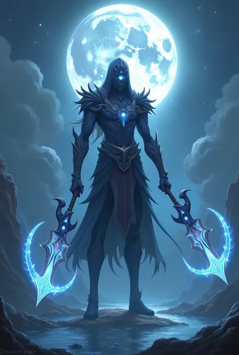 Aphelios de League of legends 

