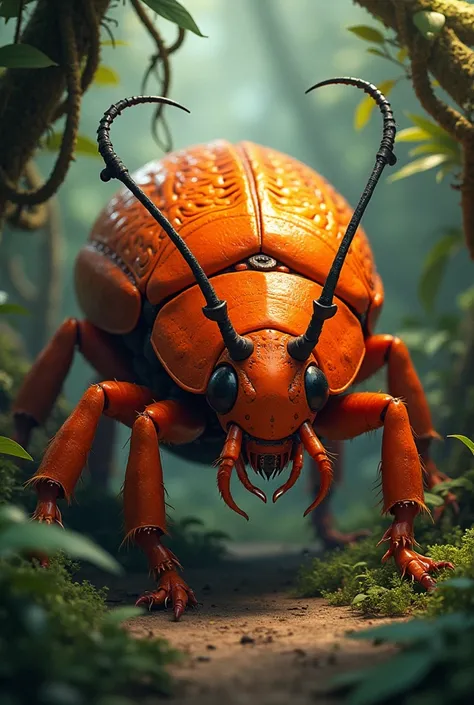 Make an orange Beetle with a 