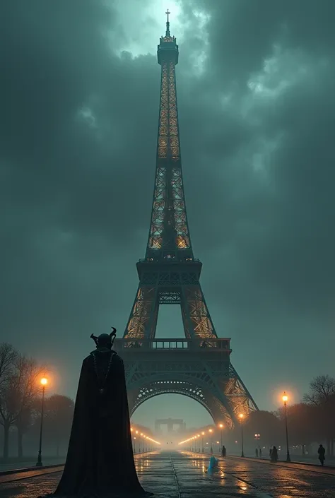 Torre de Paris com alienígena is the crime of terror 