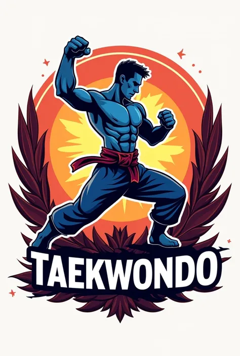 Taekwondo logo for a Filipino team
