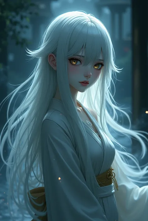 Beautiful female ghost anime