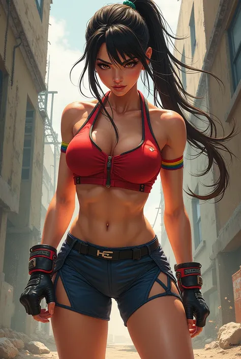 Asuka Kazama shorts Tekken