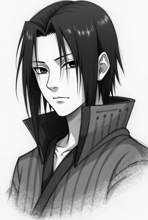 Itachi digital sketch only pencil