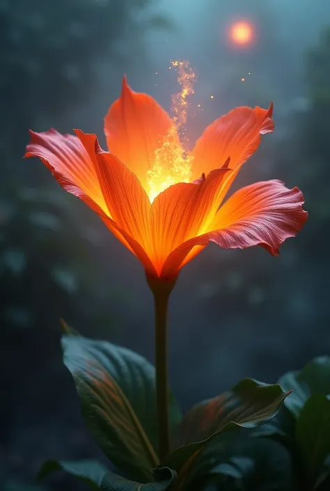 Fire petals flower
