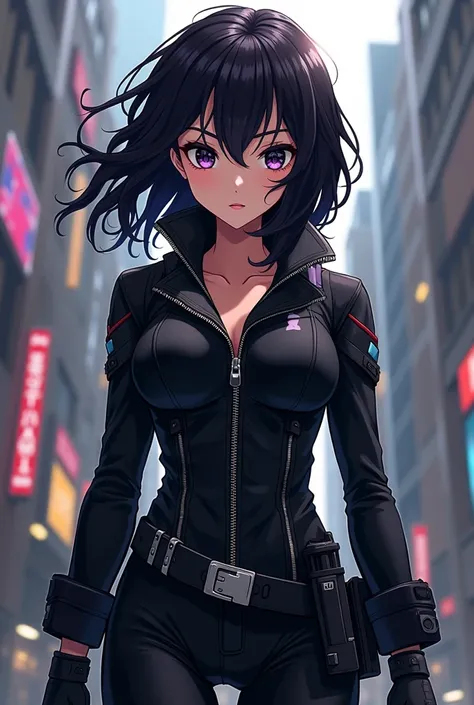 From Marvel Anime Girl Black Widow Frech Infinity Girl Mein Böse Black Jacket Zip 