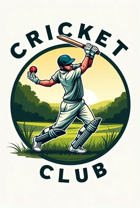 Cricket club logo

