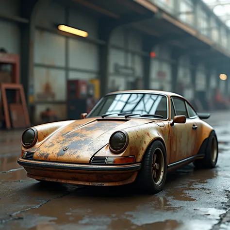 Rusted New model Porsche 911 4s pictures in car machine simulator 2021 
