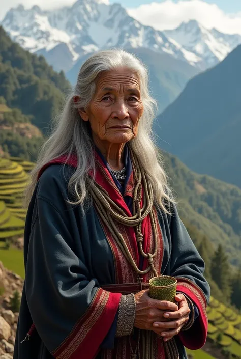 wise andean woman