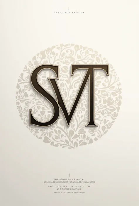 Generate logo with the meaning of SVT TEXTILES FOR A SHOWROOM 