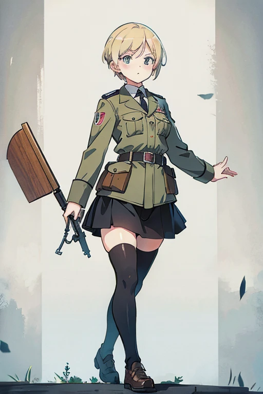 {nazi} germany as an anime girl