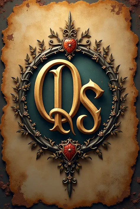 "QS" Hogwarts inspired logo
