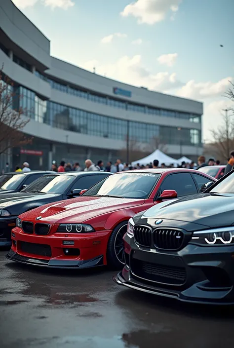 Jdm cars,in background bmw m4 g80