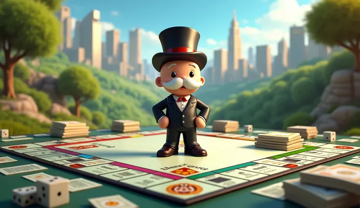 Monopoly, Game background,