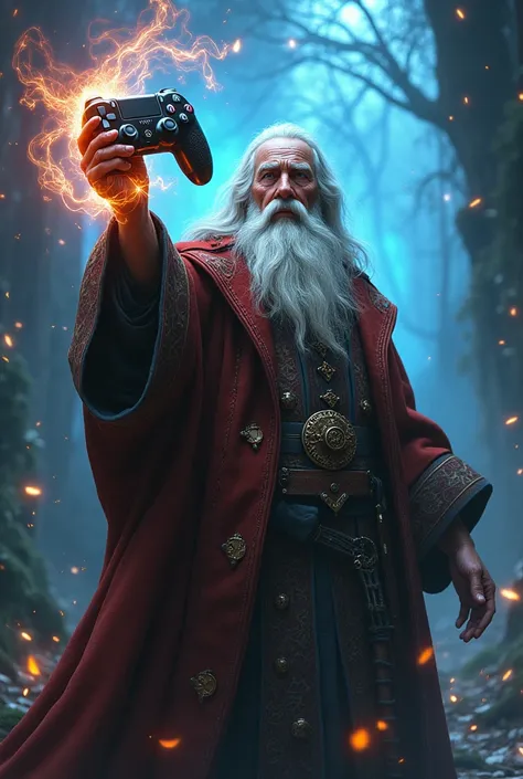 Wizard with ps4 controller