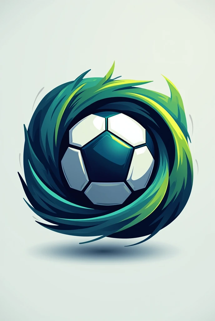 "Design a professional, dynamic logo for a brand called InfinitoGol, focused on football (soccer) stories, reels, and news. The logo should be modern, bold, and convey a sense of infinite passion for the game. Incorporate a sleek, stylized football icon, s...