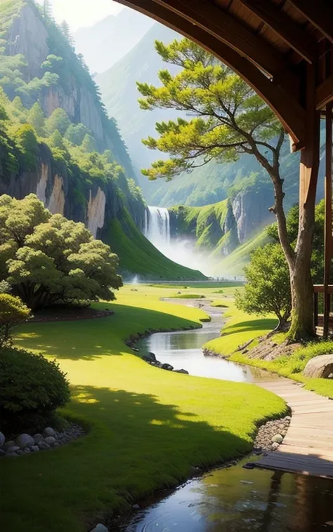 Very beautiful meditative landscape、Soothing scenery、Healing scenery、Mysterious Landscape、Spectacular natural scenery