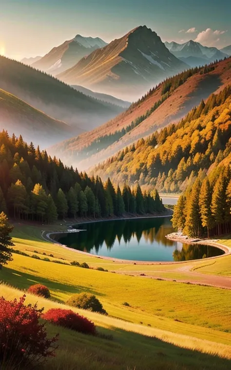 Very beautiful meditative landscape、Soothing scenery、Healing scenery、Mysterious Landscape、Spectacular natural scenery