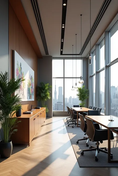 create a modern office design PROFESSIONAL DESIGNER  