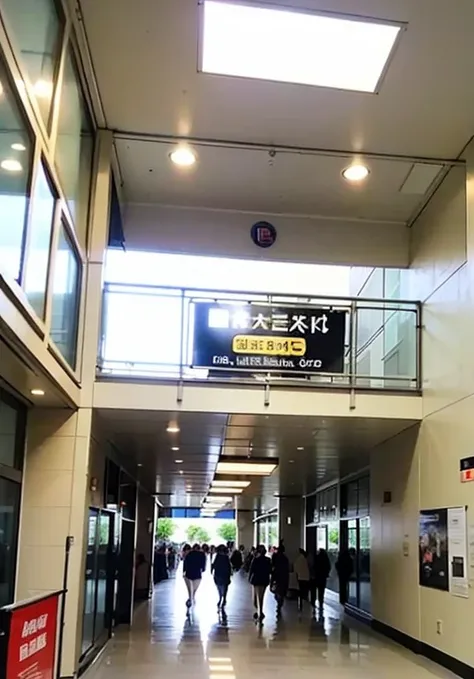  (((Entrance concourse of the pavilions at the World&#39;s Fair))), (((コンパニオンの20-year-oldの日本人女性))), A boldly composed photograph of a Japanese woman that looks like it was taken by a famous artistic photographer, (((Blockbuster art photography)), (8k, High...