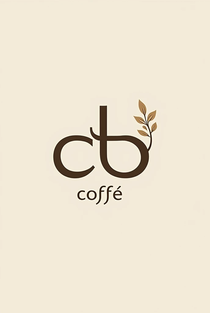 A logo for my coffee company with the initials coffé belfa 