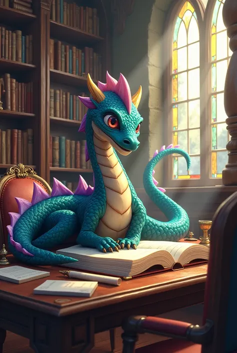 Make a Dragon but its school related