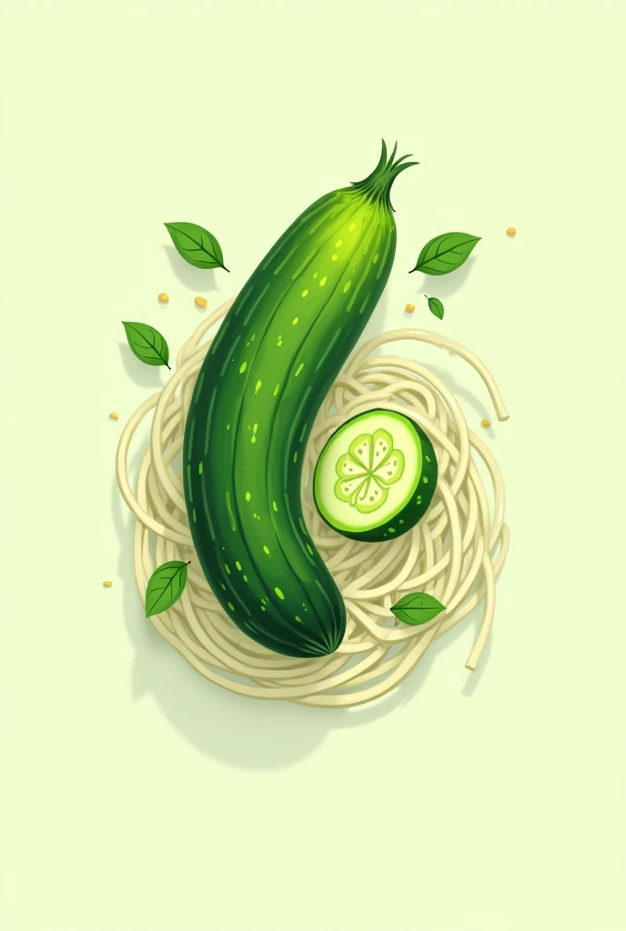  Creamy Cucumber Pasta Logo