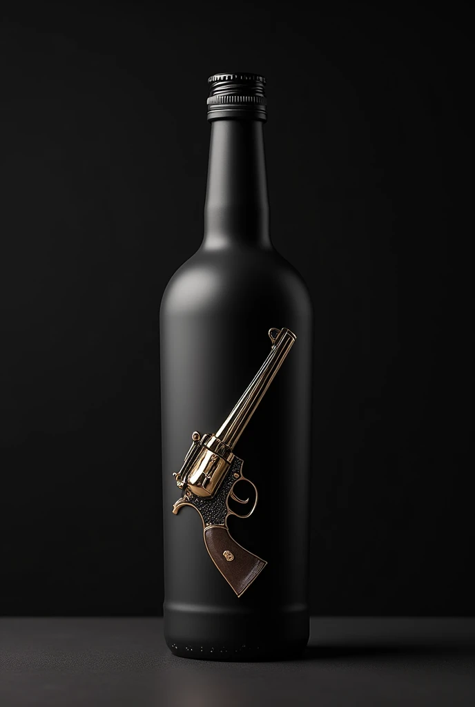 Bottle Design:**
- The bottle has an elegant and classic design with a cigar and a gun, with straight lines and a cap that resembles a fedora hat, in homage to Don Vito Corleone&#39;s iconic style. The predominant color would be matte black, with gold deta...