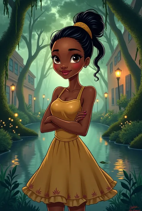 Tiana is the protagonist of the animated film The Princess and the Frog