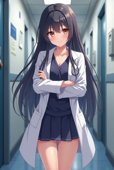 anime girl doctor short skirt sex hdr