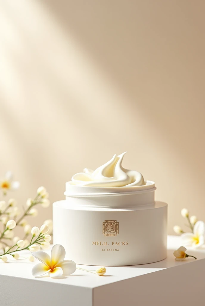 Always beautiful cream in the packaging 
