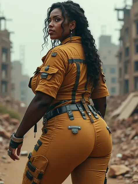 anorexic milf HUMUNGOUS GLUTES, ethnic duo: Indian-Sudanese, shows (widely) expansive protruding booty overhang: Womancore: gradients battlefield: apocalyptic: cream jumper: zippers belts clasps latches buckles: tan: scarf watch corset: beige: chest-plate ...