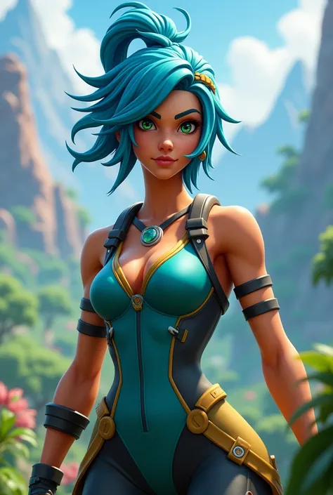 Create skye from the fortnite video game 