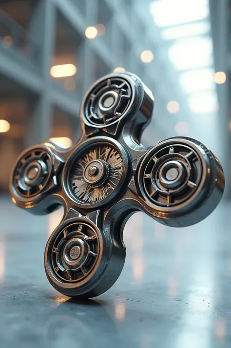 fidget spinner building inspired 