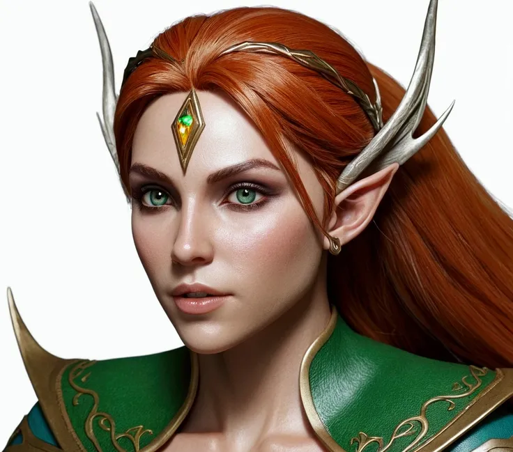 Face elf woman