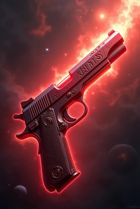 Mythical holy red gun