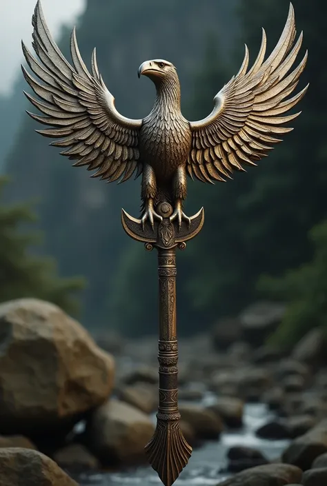 eagle-shaped axe