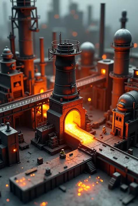 a model of the steel industry