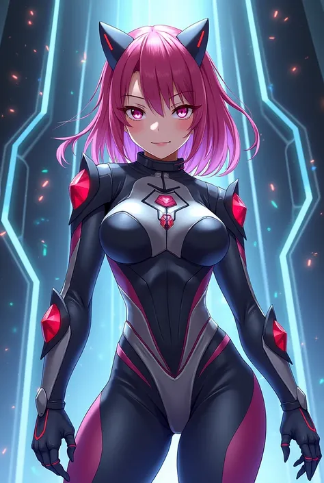 Female anime character wallpaper showing Pova mark 5