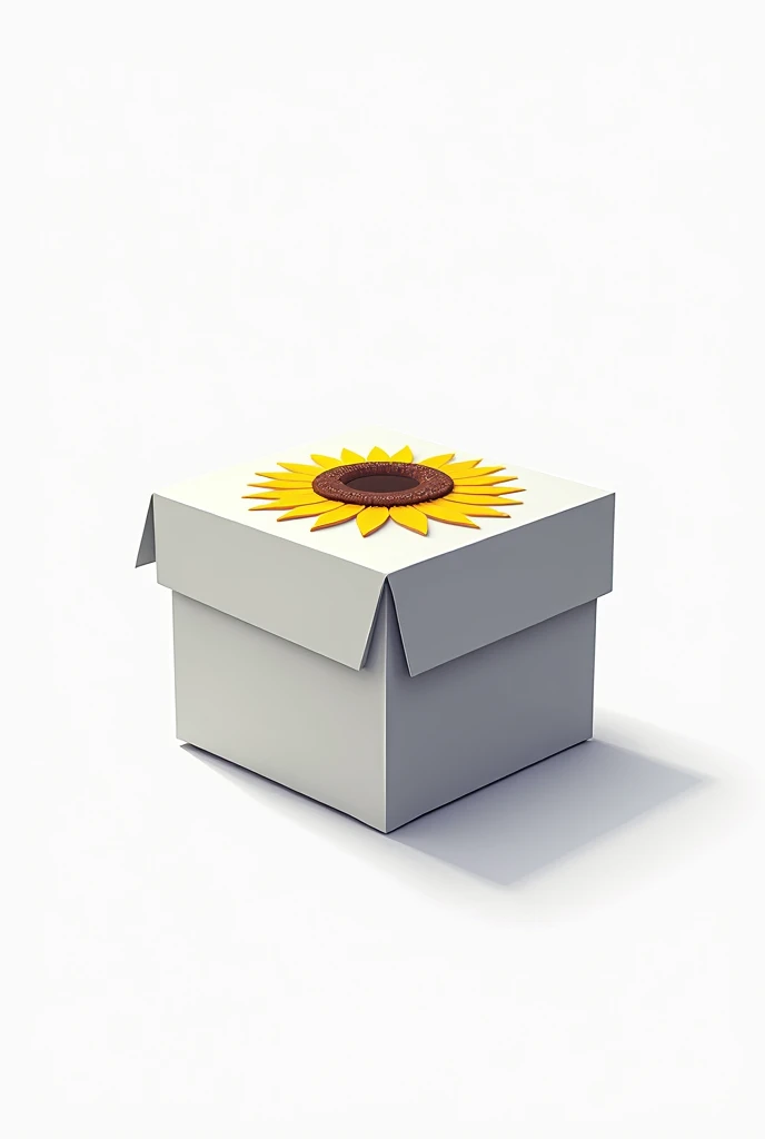 2d clipart: 100% futuristic box with sunflower logo
100% white background and no shadow
Black Stroke
No realistic texture
Video Game art