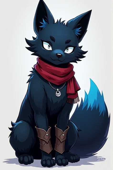 Have a small pet :  𖥔 ࣪ ˖ **&gt; Name:** Kuro  
🥡 𖥔 ࣪ ˖ **&gt; Gender:** Masculino  
🥡 𖥔 ࣪ ˖ **&gt; Race:** Shadow Fox Kuro is a special shadow fox, invoked by Ericka. He has a coat as black as night, silver eyes that glow in the dark and a bushy tail with...