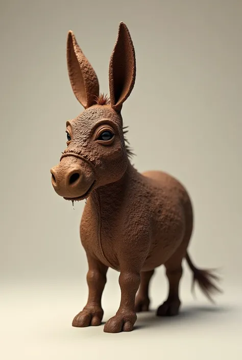 Donkey created from poop
