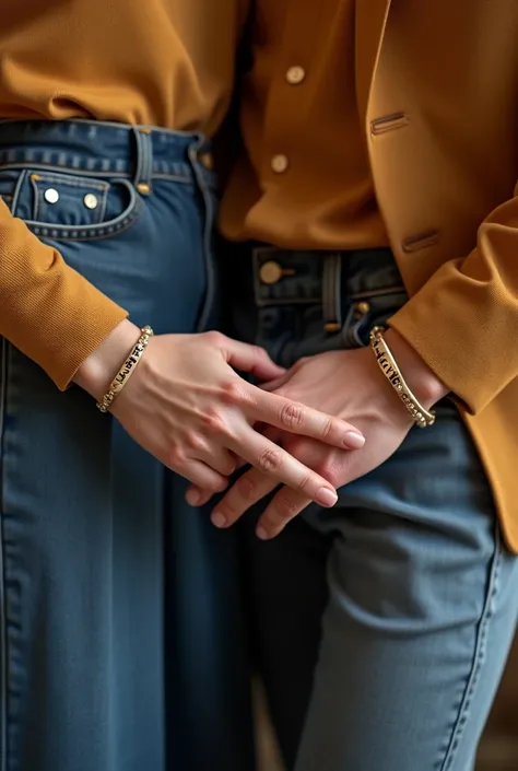 Couple wearing same braslet Aash name  real pic and wear same colour clothes girl wear shirt and denim long skirt and boy shirt and pant luxurious 