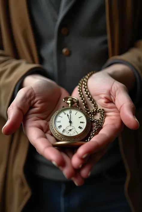 This watch is his grandfather and very old watch 