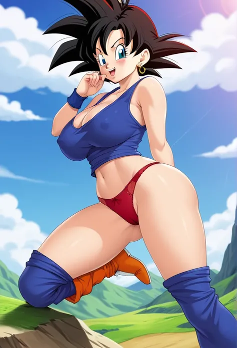 Female Son Goku，journey to the west，Red panties