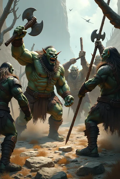 Orc warriors